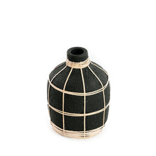 The Whoopy Vase - Black Natural - S in terracotta — handmade luxury vase curated by Laiyahome