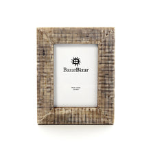 The Desert Weave Frame - Antique - 13x18 in polyresin — handmade luxury picture frame curated by Laiyahome