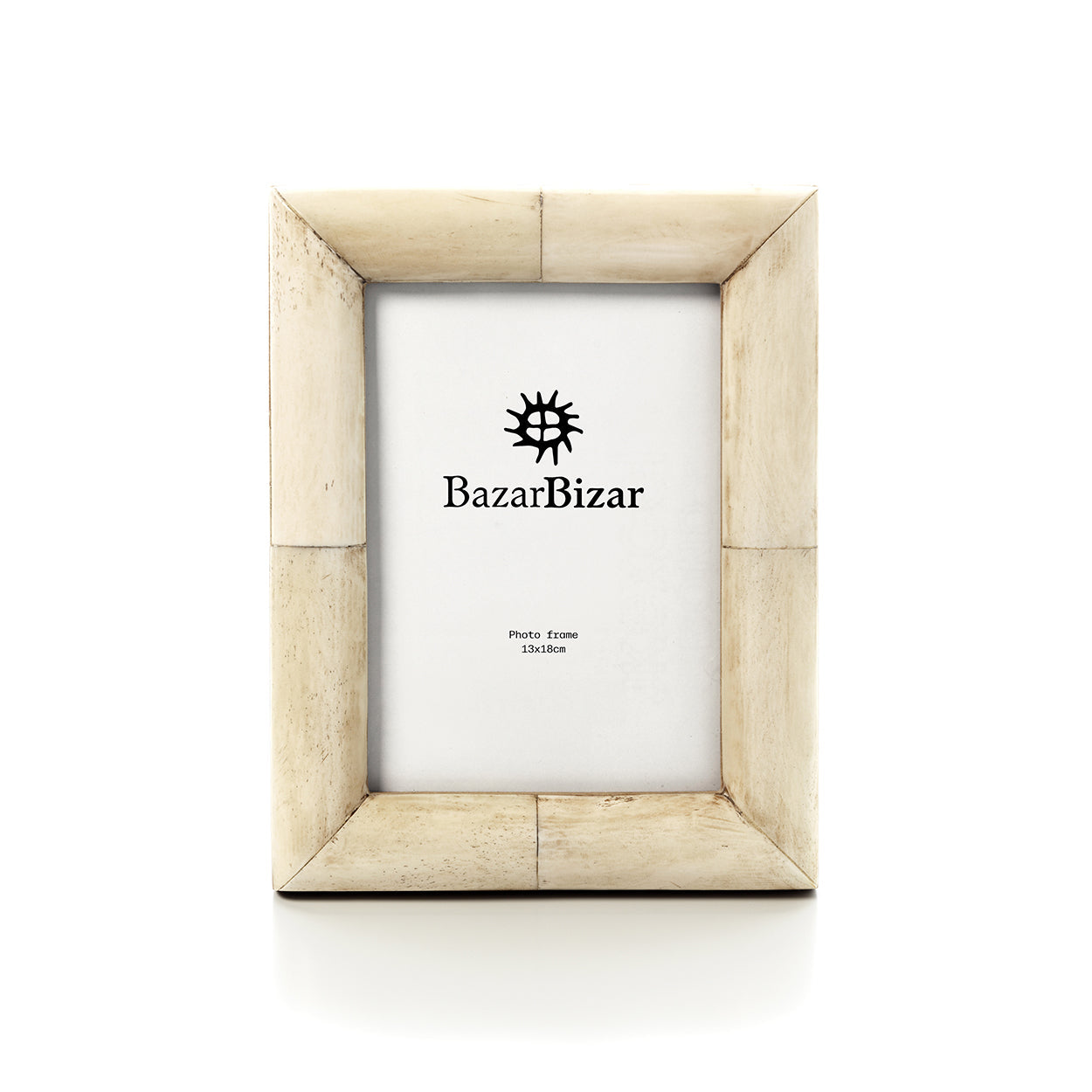 The Wabi Bone Frame - Cream - 13x18 in polyresin — handmade luxury picture frame curated by Laiyahome