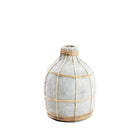 The Whoopy Vase - Concrete Natural - S in terracotta — handmade luxury vase curated by Laiyahome