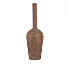 The Amphora Pendant - Dark Walnut - XXL in rattan — handmade luxury pendant lamp curated by Laiyahome