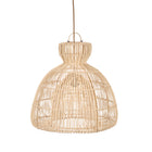 The Matcha Whisk Pendant - Natural - M in rattan — handmade luxury pendant lamp curated by Laiyahome