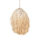 The Shaggy Pendant - Natural - M in rattan — handmade luxury pendant lamp curated by Laiyahome
