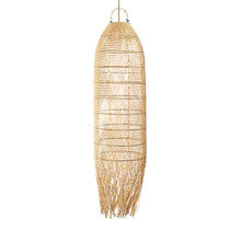 The Squid Pendant - Natural - L in rattan — handmade luxury pendant lamp curated by Laiyahome