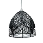 The Bala Pendant  - Black - M in rattan — handmade luxury pendant lamp curated by Laiyahome