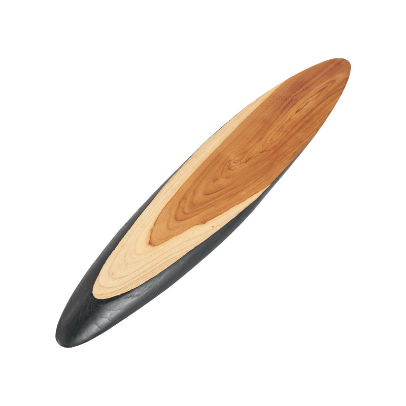 The Bondi Tapas Plate - XL in wood — handmade luxury serving plate curated by Laiyahome