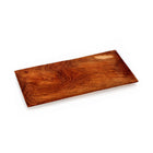 The Teak Root Sushi Plate - M in wood — handmade luxury dinner plate curated by Laiyahome