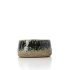 The Moss Bowl Planter - Concrete Green - Low in stoneware — handmade luxury bowl curated by Laiyahome