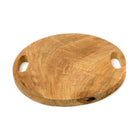 The Teak Root Tray - Natural - L in wood — handmade luxury serving tray curated by Laiyahome