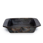 The Burned Oven Tray - Black in terracotta — handmade luxury serving tray curated by Laiyahome