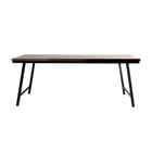 The Herringbone Console - Natural in wood — handmade luxury console table curated by Laiyahome