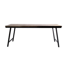 The Herringbone Console - Natural in wood — handmade luxury console table curated by Laiyahome