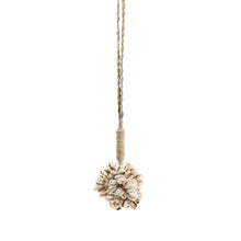 The Door Shell Cowrie Tassel - Natural in shell — handmade luxury wall decoration curated by Laiyahome