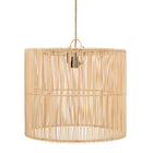The Chacha Pendant - Natural - M in rattan — handmade luxury pendant lamp curated by Laiyahome