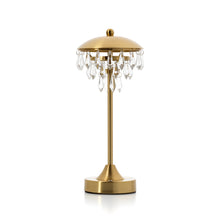 The Chandelette Led Table Lamp in iron — handmade luxury table lamp curated by Laiyahome