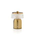 The Disco Muffin Led Table Lamp in iron — handmade luxury table lamp curated by Laiyahome