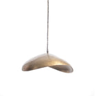 The Fortune Cookie Pendant - Brass - L in iron — handmade luxury pendant lamp curated by Laiyahome