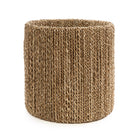 The Chalki Table Lamp Shade - Natural in seagrass — handmade luxury table lamp curated by Laiyahome