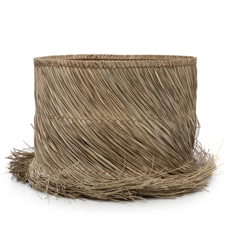 The Pandan Table Lamp Shade - Natural in grass — handmade luxury table lamp curated by Laiyahome