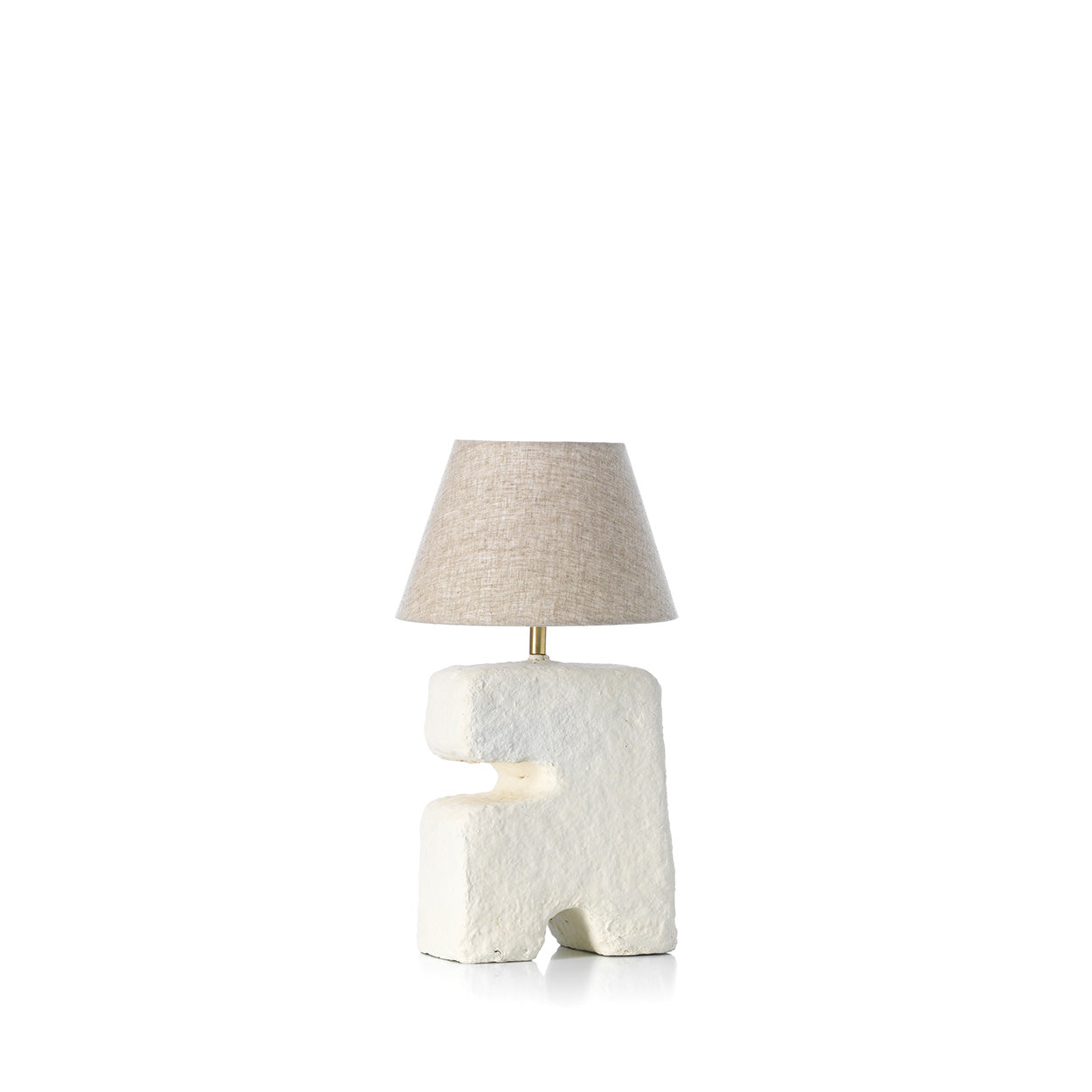 The L’Objet Table Lamp - White - S in paper — handmade luxury table lamp curated by Laiyahome