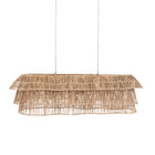 The Binghi Pendant Lamp - Natural in seagrass — handmade luxury pendant lamp curated by Laiyahome