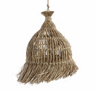 The Guagua Pendant - Natural - L in grass — handmade luxury pendant lamp curated by Laiyahome
