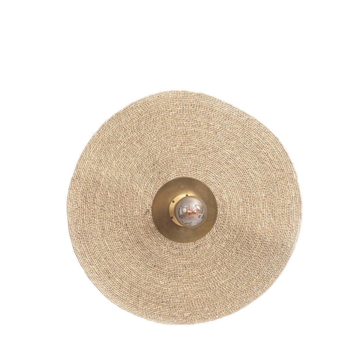 The Let's Groove Wall Lamp - Natural Brass - M in iron — handmade luxury wall light curated by Laiyahome