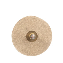 The Let's Groove Wall Lamp - Natural Brass - M in iron — handmade luxury wall light curated by Laiyahome