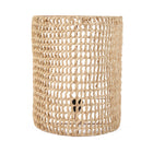 The SiriKit Wall Applique - Natural in sisal — handmade luxury wall light curated by Laiyahome