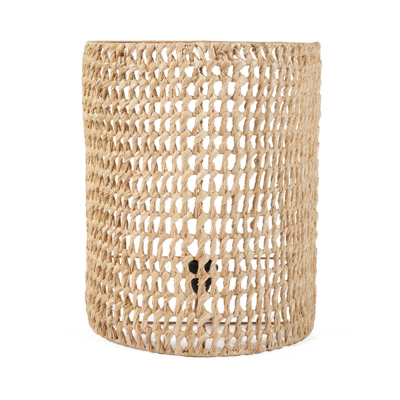 The SiriKit Wall Applique - Natural in sisal — handmade luxury wall light curated by Laiyahome