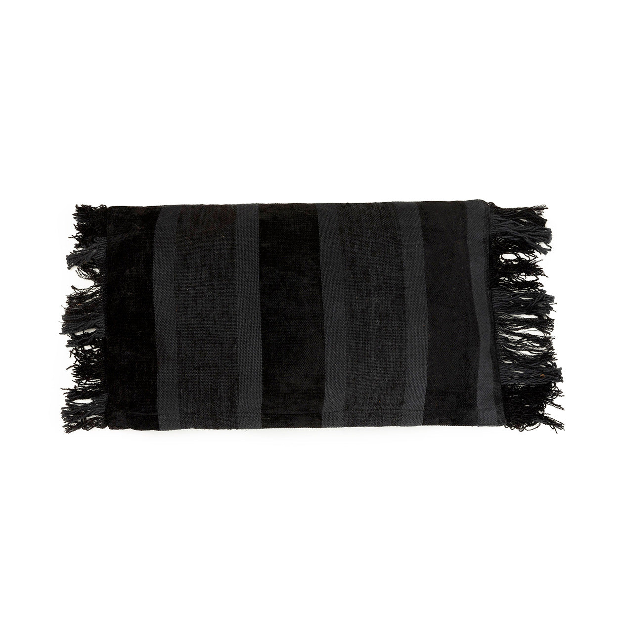 The Oh My Gee Cushion Cover - Black Velvet - 30x50 in velvet — handmade luxury cushion cover curated by Laiyahome