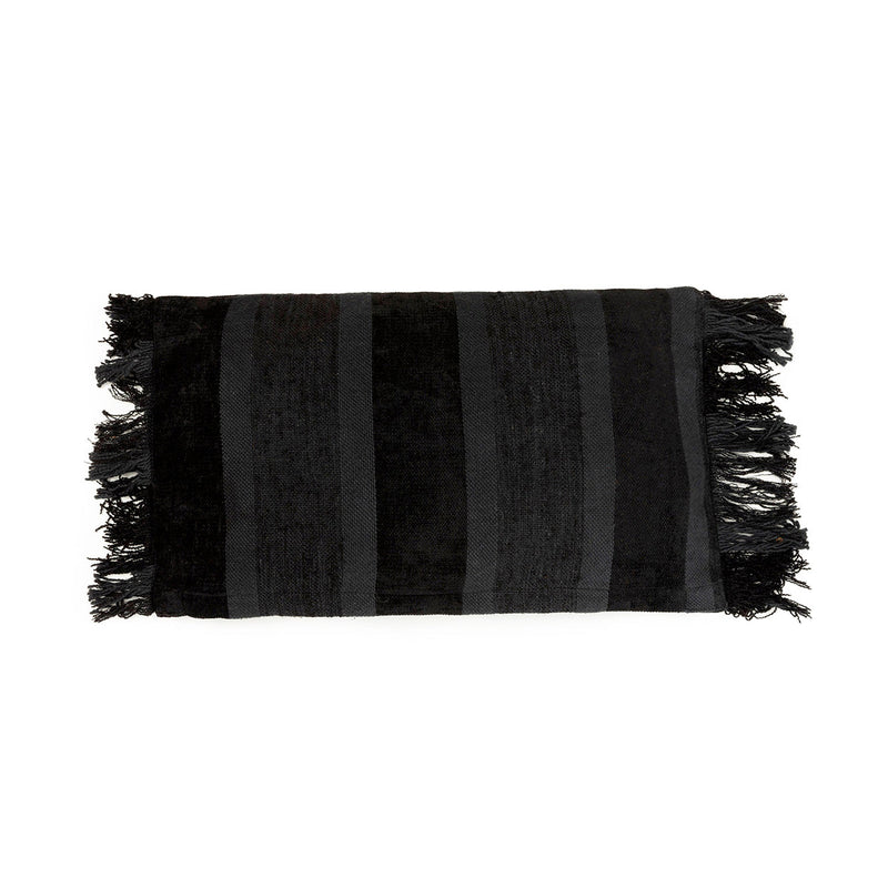 The Oh My Gee Cushion Cover - Black Velvet - 30x50 in velvet — handmade luxury cushion cover curated by Laiyahome