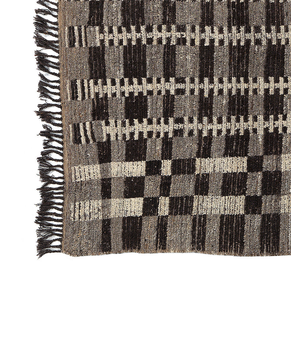 The Handwoven Afghan Rug #10636 in wool — handmade luxury area rug curated by Laiyahome — view 2