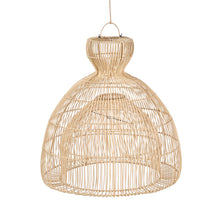 The Matcha Whisk Pendant - Natural - L in rattan — handmade luxury pendant lamp curated by Laiyahome