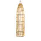 The Fish Trap Pendant - Natural - L in rattan — handmade luxury pendant lamp curated by Laiyahome