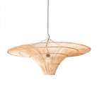 The Sky Pendant - Natural - XL in rattan — handmade luxury pendant lamp curated by Laiyahome