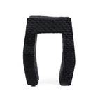 The Montano Stool - Black in wood — handmade luxury stool curated by Laiyahome
