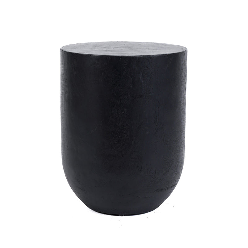 The Buntuk Stool - Black in wood — handmade luxury stool curated by Laiyahome