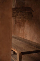 The Binghi Pendant Lamp - Natural in seagrass — handmade luxury pendant lamp curated by Laiyahome — view 2