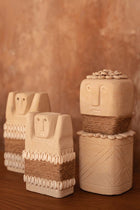 The Sumba Stone #28 - M in stone — handmade luxury statue curated by Laiyahome — view 2