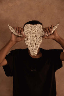 The Bull Shell - White in shell — handmade luxury wall decoration curated by Laiyahome — view 2