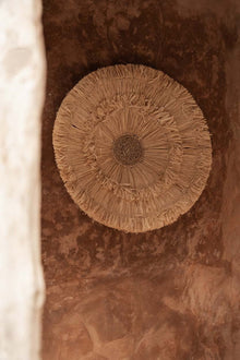 The Wanita Wall Deco - Natural in sisal — handmade luxury wall decoration curated by Laiyahome — view 2