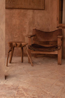 The Rooty Side Table - Natural in wood — handmade luxury side table curated by Laiyahome — view 2