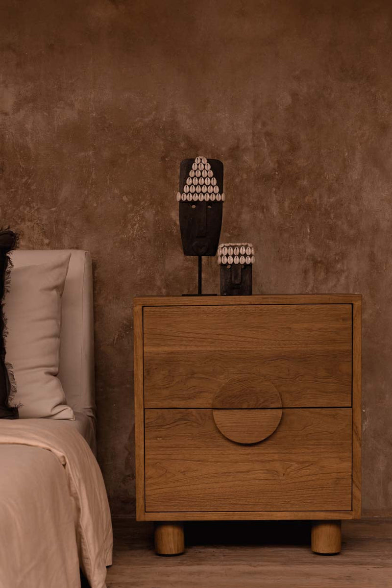 The Eclipse Nightstand - Natural - secondary view