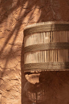 The Doedoe Wall Applique - Natural - M in rattan — handmade luxury wall light curated by Laiyahome — view 2