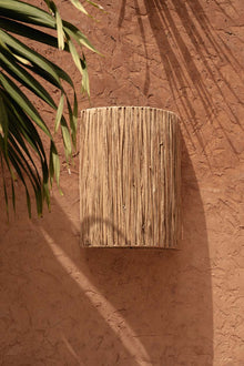 The Kohei Wall Applique - Natural in sisal — handmade luxury wall light curated by Laiyahome — view 2