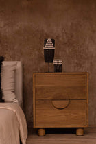 The Sumba Stone #32 on Stand in stone — handmade luxury standing decoration curated by Laiyahome — view 2