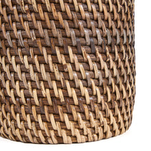 The Colonial Cutlery Holder - Natural Brown – rattan woven cutlery holder in brown – product view 4
