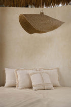 The Qubba Pendant - Natural - XL in seagrass — handmade luxury pendant lamp curated by Laiyahome — view 2