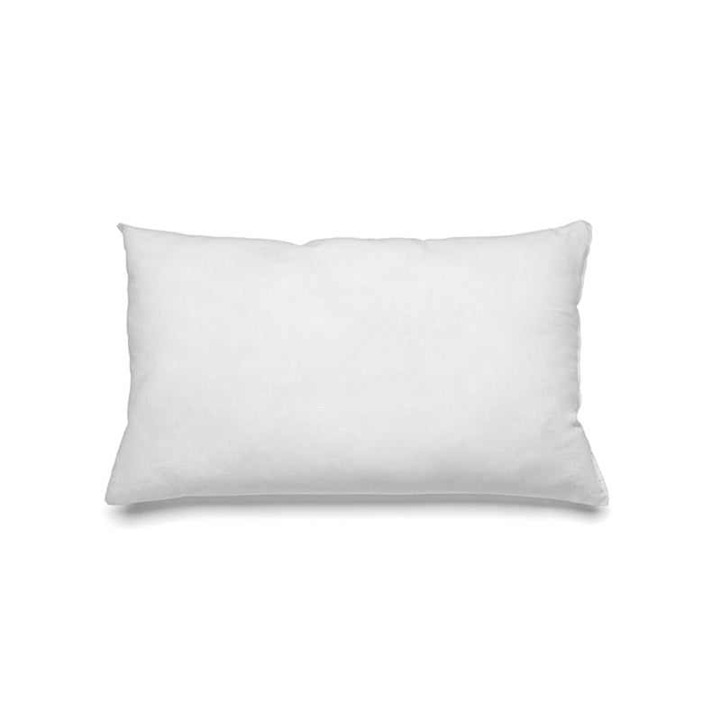 White Inner Cushion Rectangular - 50x70 in cotton — handmade luxury cushion curated by Laiyahome